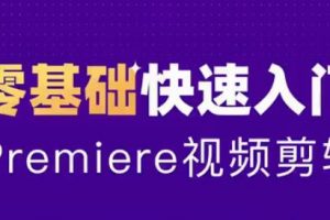 零基础学习Adobe Premiere（PR）2020全套视频课程带中文字幕